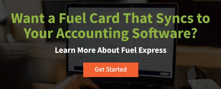 Sync Accounting Software to Fuel Card